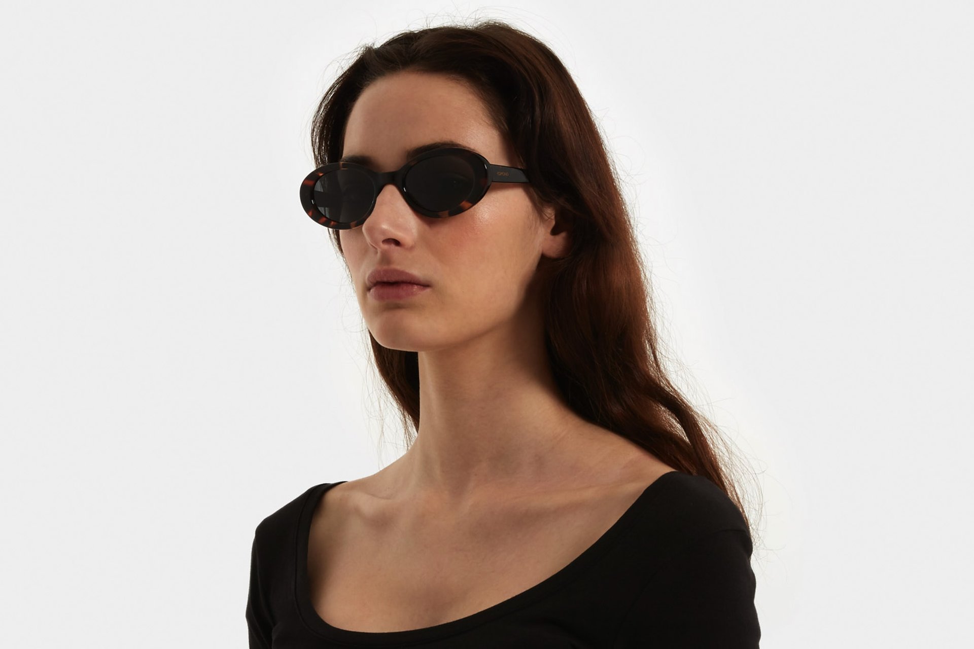 New Women’s KOMONO Black & Blue Sunglasses tortoise Komono Rosie Black Tortoise Sunglasses - FREE 24h delivery  main image 3