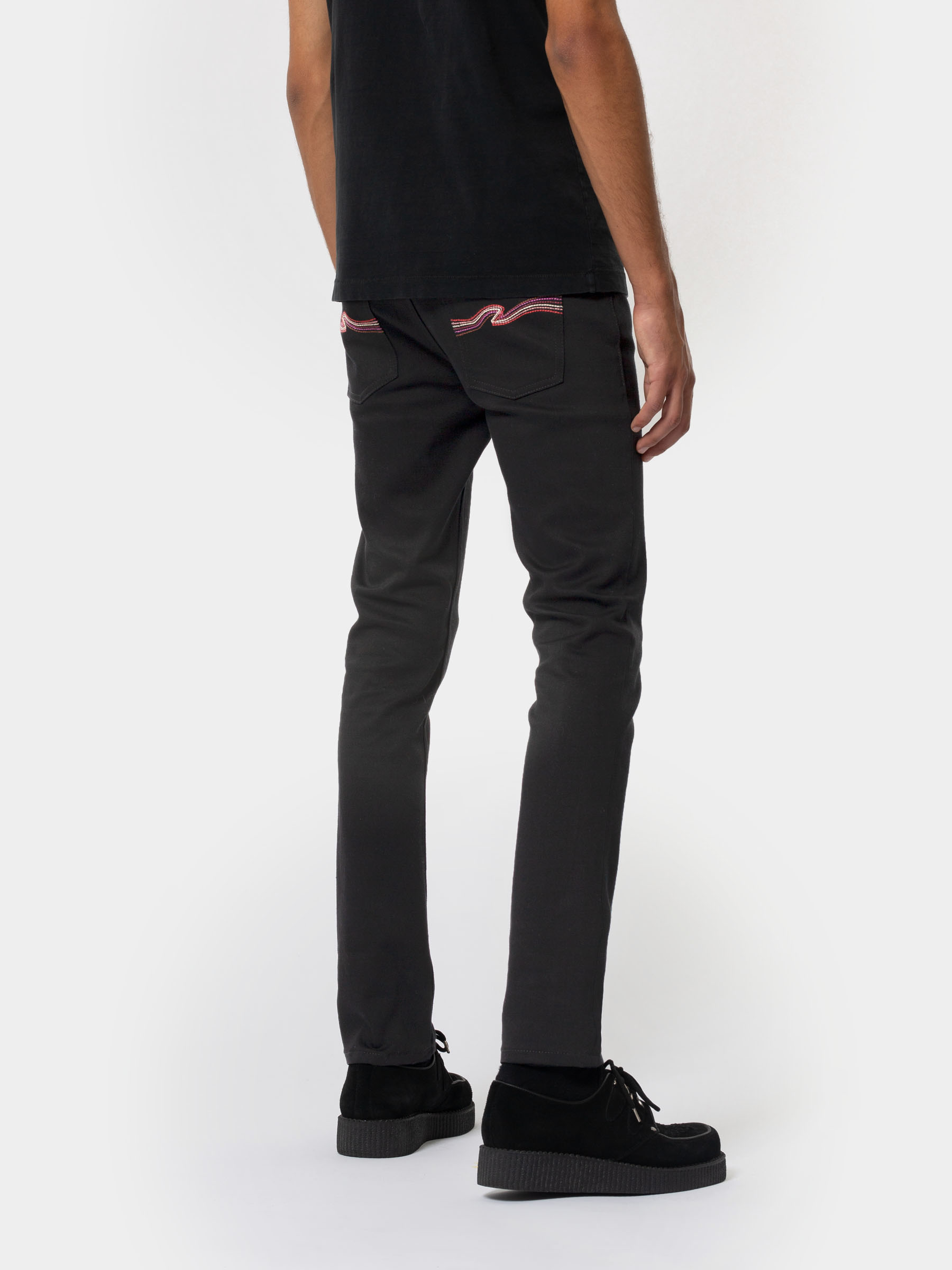 NUDIE JEANS Lean Dean Dry Rebirth Embo - Prime Timers