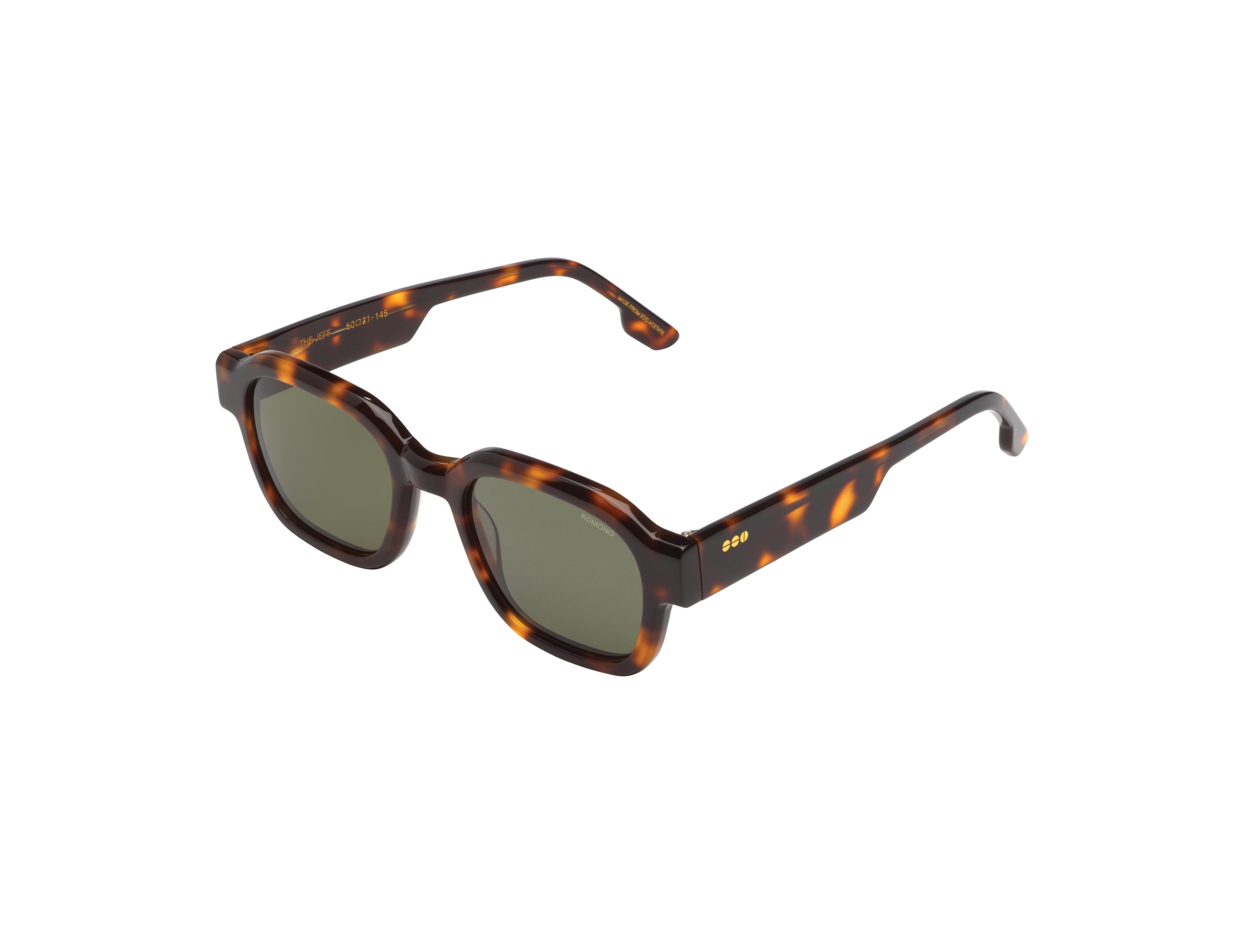KOMONO Renee Tortoise Demi Sunglasses ? (NEW) Ana Tortoise – KOMONO main image 3