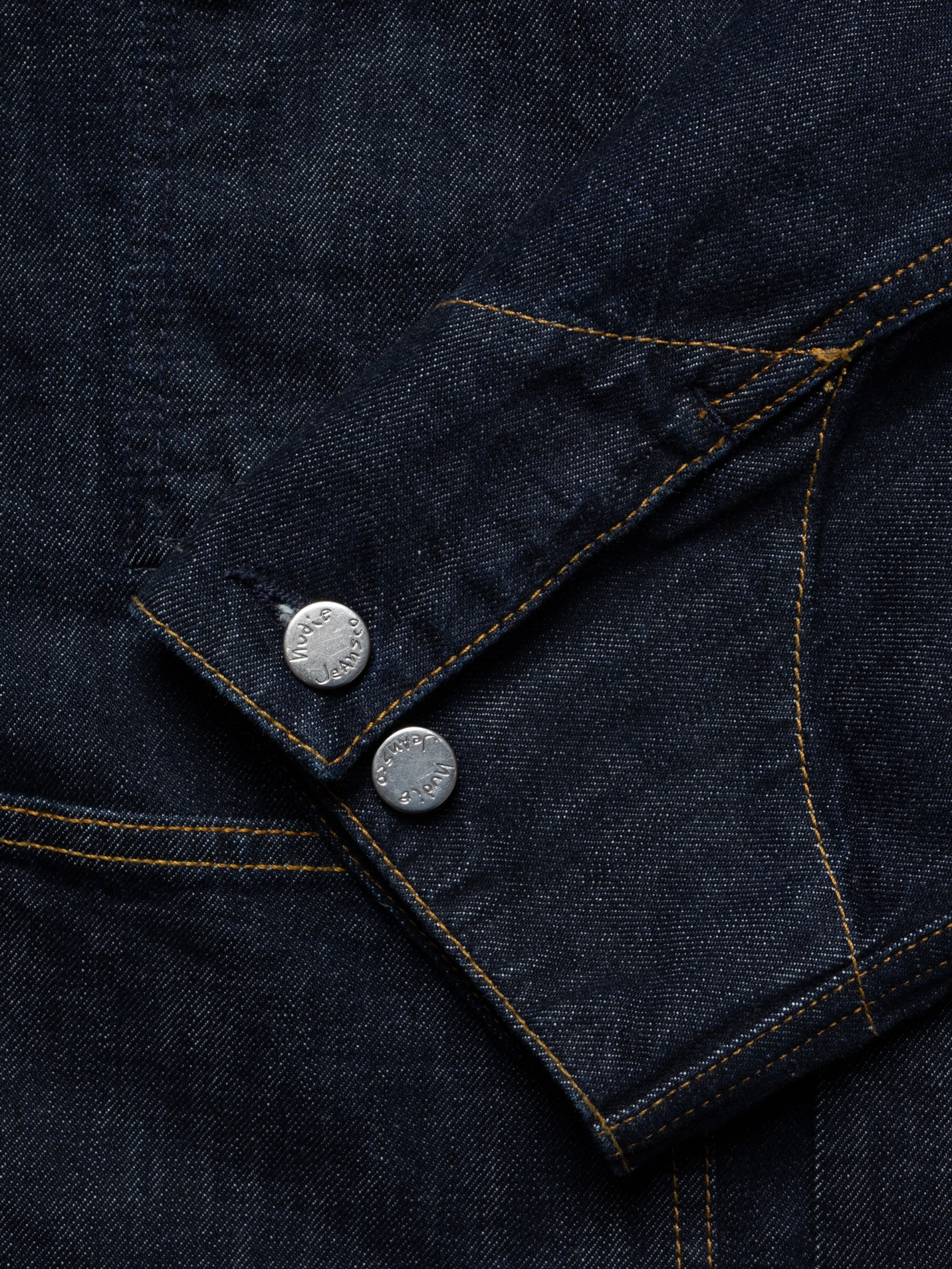 NUDIE JEANS Howie Chore Jacket One Wash Blue - Prime Timers
