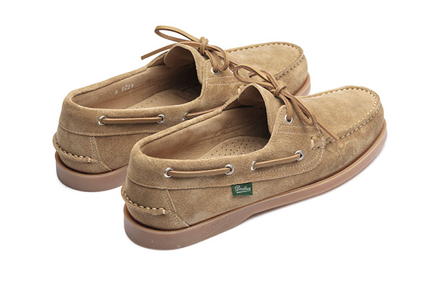靴 Paraboot BARTH/RAID 7.5 PARABOOT BARTH MARINE MIEL-VEL SAND - Prime Timers