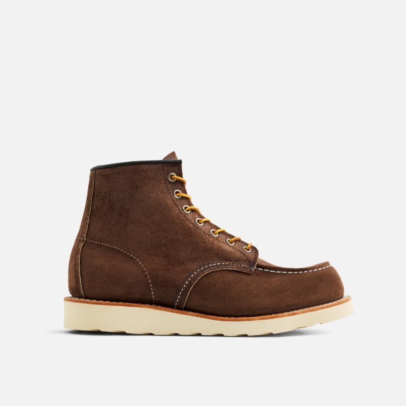 RED WING Classic Moc Toe  Chocolate