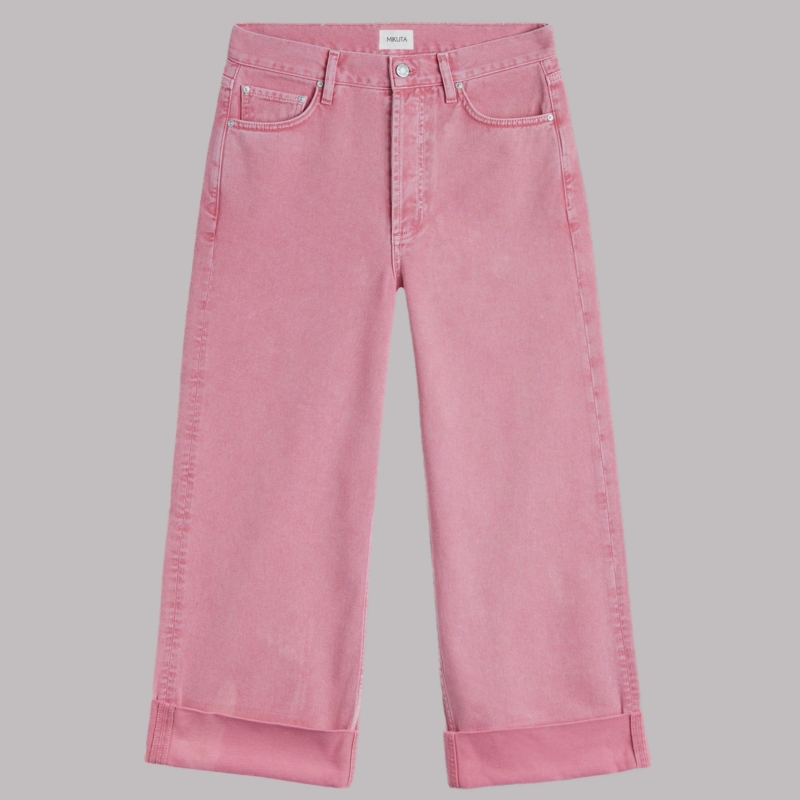 MIKUTA THE  BAGGY JEANS  Pink