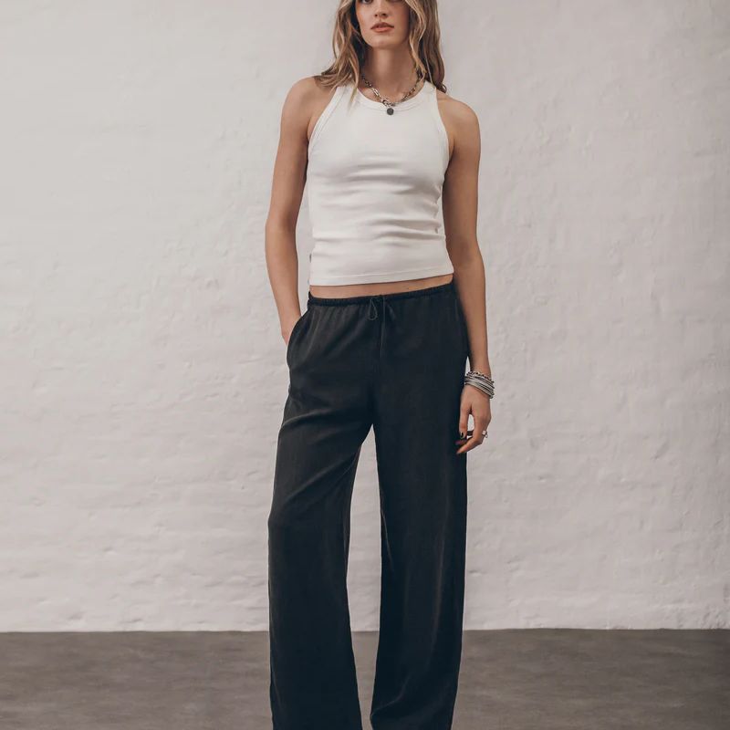 MIKUTA THE  BREEZY PANTS  Black