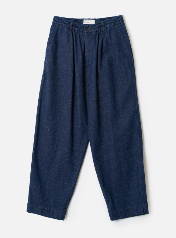 UNIVERSAL WORKS Future Denim Oxford Pant  Indigo