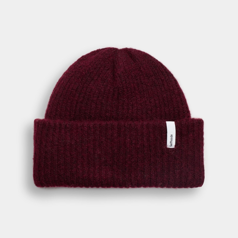 SELFHOOD Beanie  Burgundy