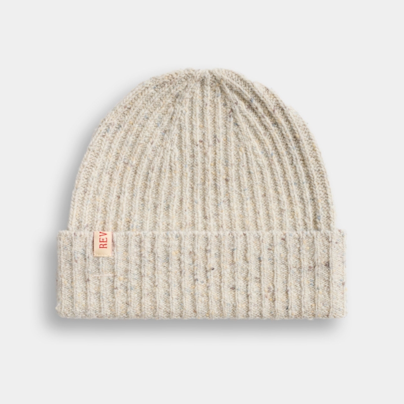 REVOLUTION Wool Mix Beanie  white
