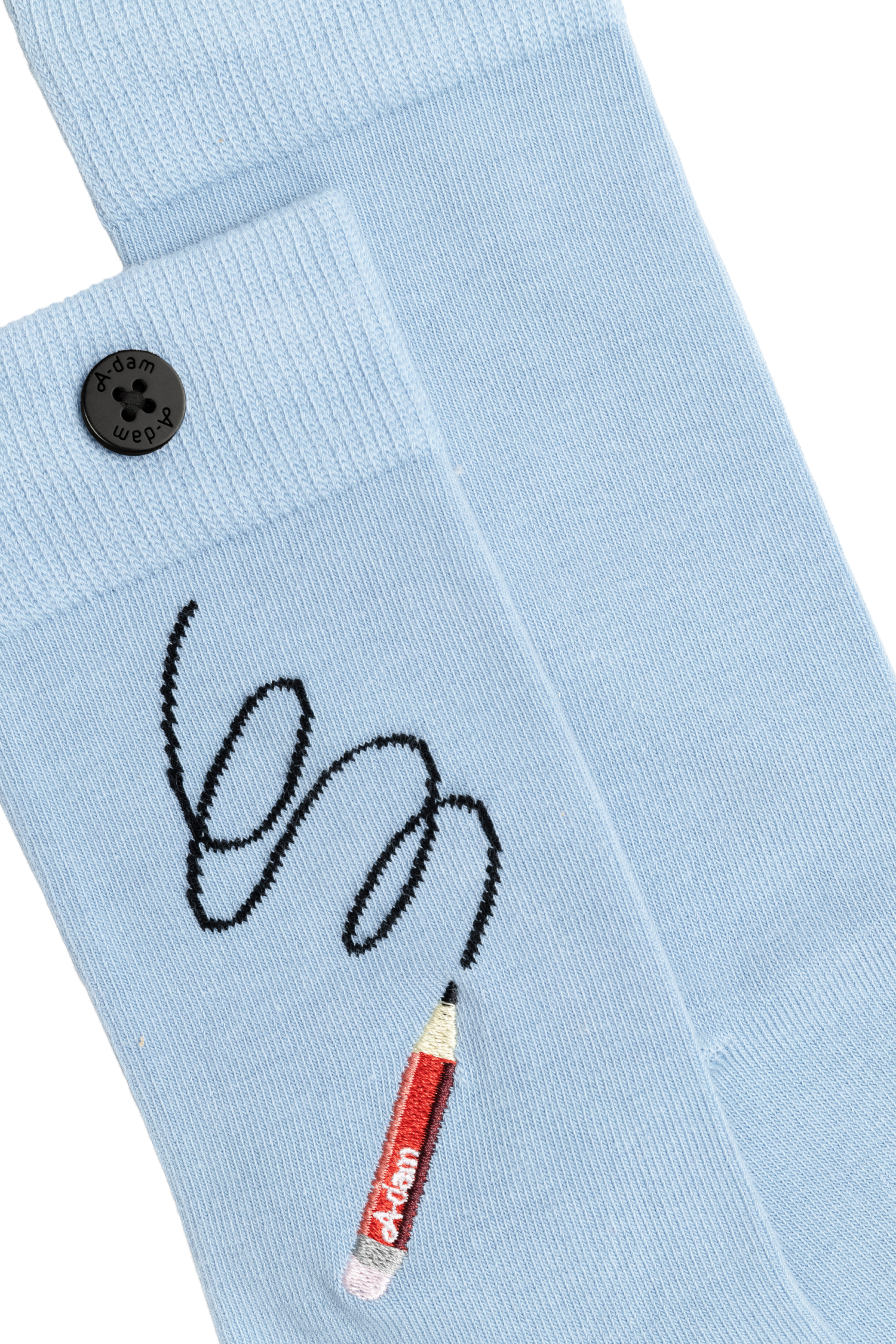ICON_Casual_Socks_Blue_Pencils_ASC0356_detail_2