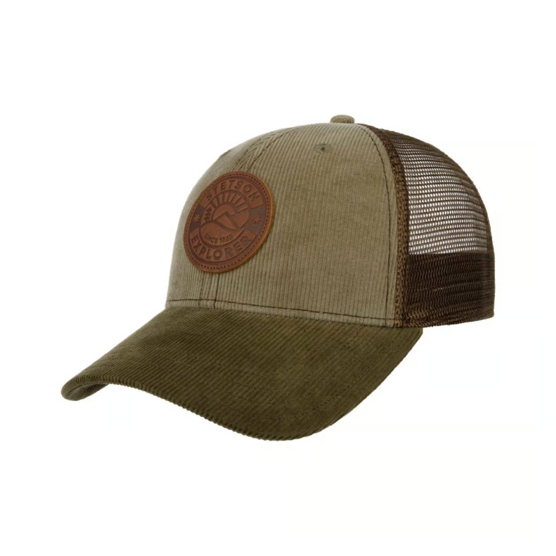 STETSON Baseball Cap Leather Patch
