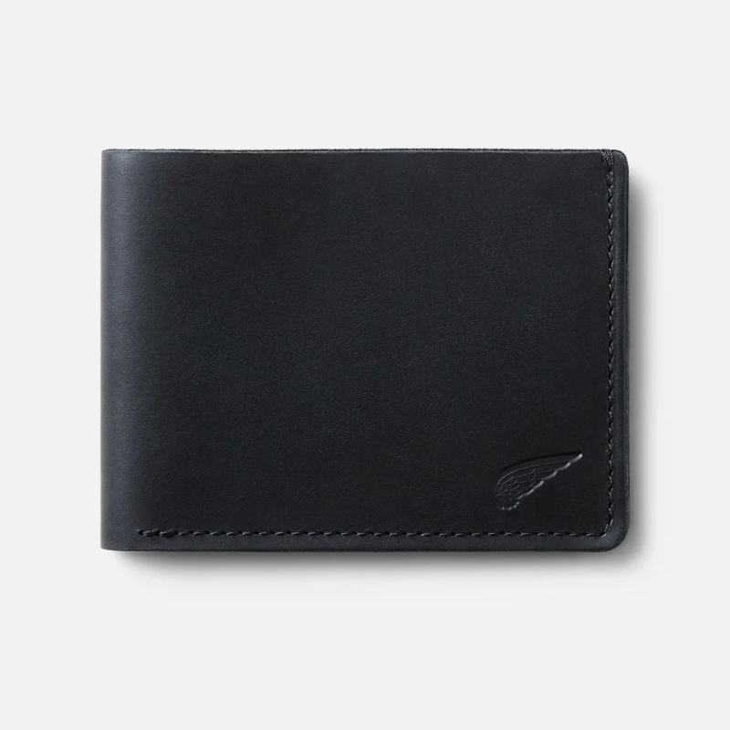 RED WING Leather Bifold Wallet  Black