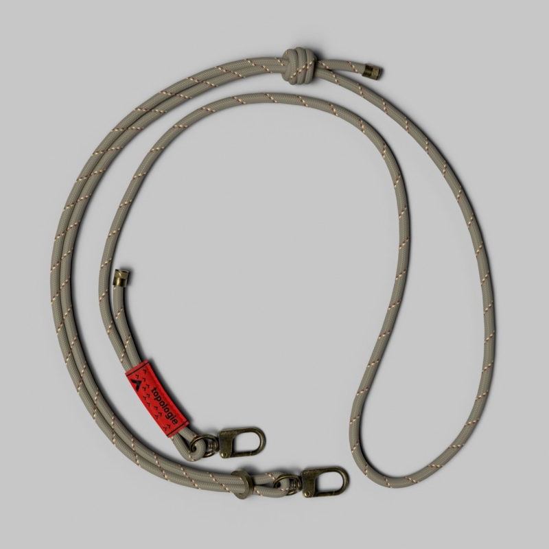 TOPOLOGIE 6.0mm Rope Strap  Moss Patterned Poly Rope