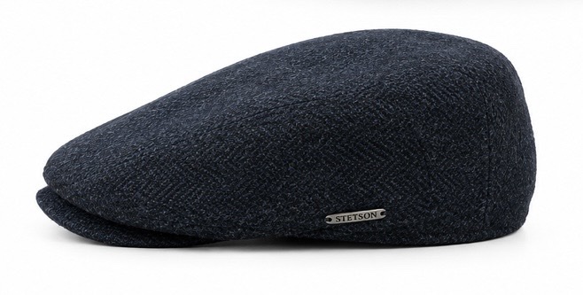 STETSON Driver Cap Wool Herringbone